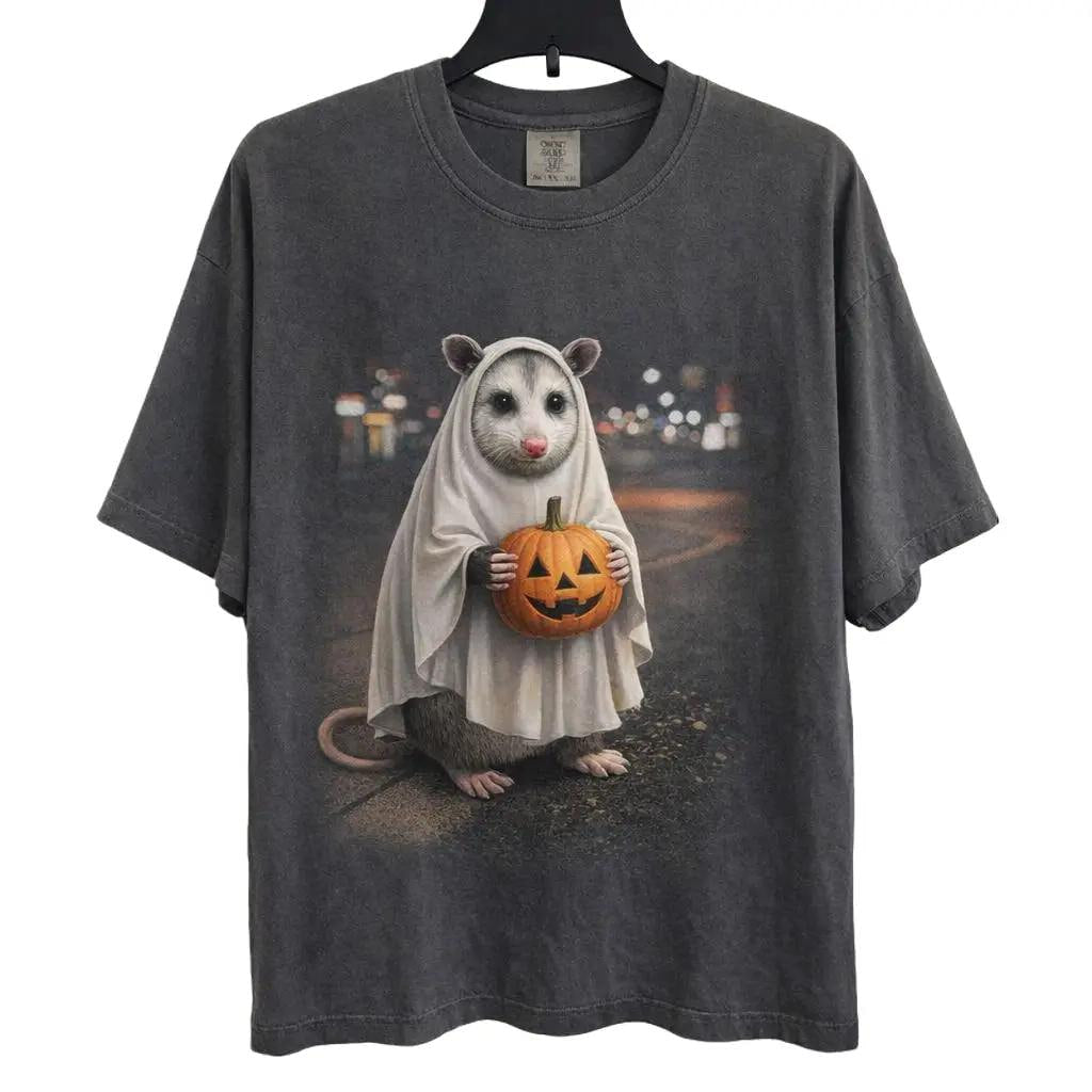 OPOSSUM GHOST HALLOWEEN SHIRT, SWEATSHIRT, HOODIE TH-0137