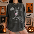 MICHAEL MYERS HEART HANDS HALLOWEEN T-SHIRT TR-00293