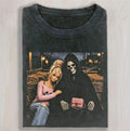DOLL GIRL GRIM REAPER HALLOWEEN UNISEX T-SHIRT TR-00294