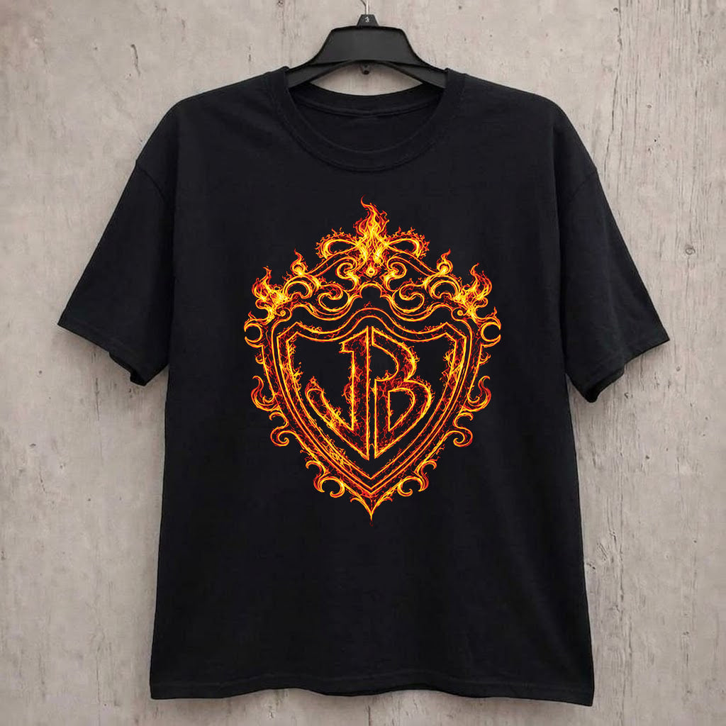 Jonas Brothers Burning Up Tour Graphic T-shirt, Retro Pop Culture Style Tee B-00184